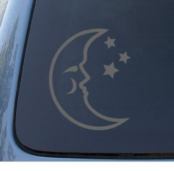 Aufkleber / Autoaufkleber / JDM Die Hart - MOON & STARS - Sky Space - Car, Truck, Notebook, Vinyl Decal