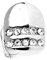 .iced-out. Bling 10x8mm Grill - One Size fits All Zahnaufsatz Silber