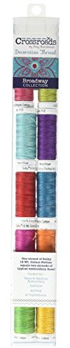 Sulky CrossroaDS Cotton Petites 12 Weight Brownadway Collection, Acrylic, Multicolour
