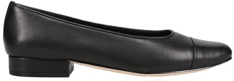 VANELi Women's FC-313 Flat, Black Ecco Nappa, 8 SS US