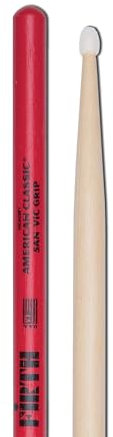 Vic Firth - Bacchette per Batteria Serie American Classic® - 5ANVG VicGrip - Hickory Americano - Punta di Nylon
