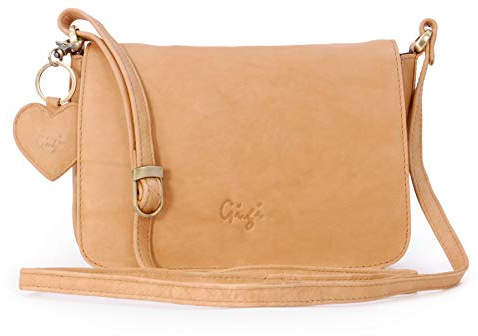 Gigi - Leder - Damenhandtasche/Organizer/Umhängetasche - OTHELLO 14578 - Honig
