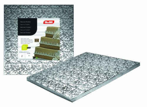 Ibili 787130 Untersetzer für Fondant, 30 x 30 cm