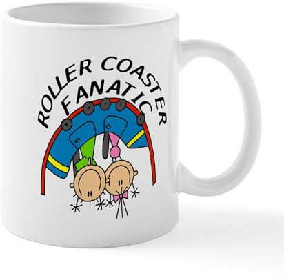 CafePress Roller Coaster Fanatic Mug 11 oz (325 ml) Ceramic Coffee Mug