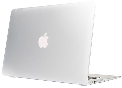 NALIA Custodia Protettiva compatibile con Macbook Air 13 Pollici (2015), Hard-Case Dura Sottile Ultra-Slim Protezione Copertura, Snap On Cover Shell Fronte & Retro Completa Lucida, Colore:Trasparente