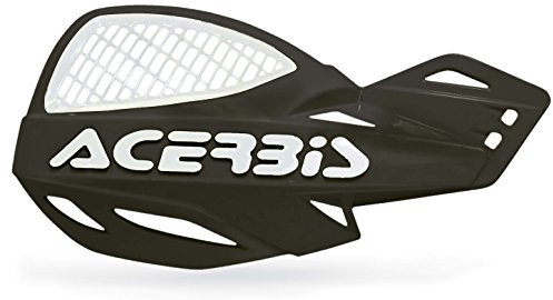 Acerbis Vented Uniko Handguards, White/Green