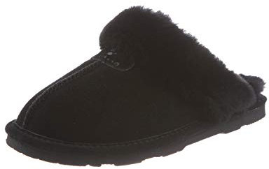 Bearpaw Damen Loki Hausschuhe, Schwarz Black Ii 011, 43 EU
