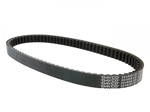 VSN DAYCO/7183 TYPH/RUNN-125 / SKIPPER-1 | Aramidverstärkter 2T-Keilriemen, Vergleichsnummer DV038; kompatibel mit Piaggio Hexagon 125, Hexagon 150, Aprilia SR 125