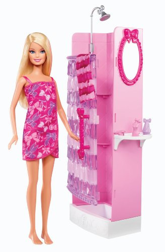 Barbie - BCG70 - Glam Shower - Barbie et sa Douche Glam