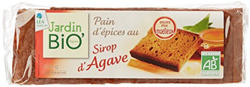 Jardín Orgánico Pan De Jengibre 300G Agave Jarabe