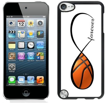 Personalized Ipod 5 Cases for Girls Basketball Forever Basketball Infinity Forever Black Ipod 5th Generations Cases for Boys