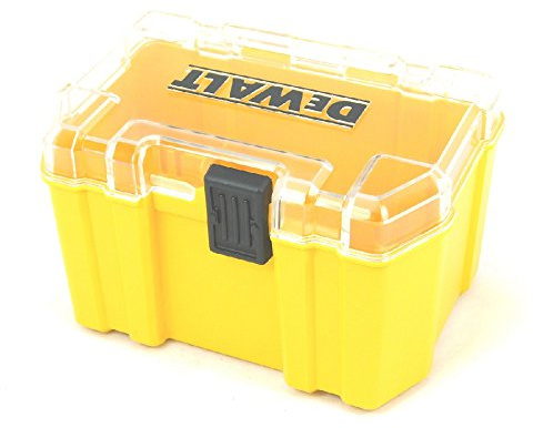 DEWALT OEM N276779 Ersatz-Multi-Werkzeug-Klingenbox DCS355 DWE315K - Kunststoff, Oszillierend, Zubehör, Sägeblatt, 16mm Bohrloch, 17x12x10,5 cm