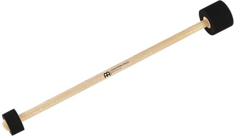 Meinl Percussion MCM3 Cajon Double Mallet with Small & Large Foam Rubber Tips, Maple Handle