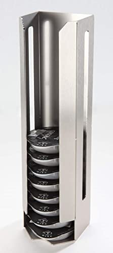 Kapselhalter Kapselspender kompatibel für Tassimo T-Disc Kapseln aus Edelstahl