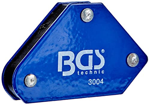BGS 3004 | Mini-Magnethalter-Satz | 4-tlg. | 45° - 90° - 135° | 4 kg / Magnet | Schweißmagnet