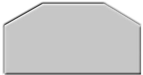 Glasbodenplatten farbig für Kaminöfen Verschiedene Formen und Stärken Grau Sechseck 1000x500