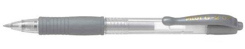 PILOT PEN Gelschreiber G2 07 silber 4902505461743