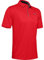 Under Armour Herren Tech atmungsaktives Poloshirt Komfortables und kurzärmliges Sportshirt mit Loser Passform, Red/Graphite Graphite, XXL EU
