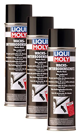3X LIQUI Moly 6100 Wachs Unterbodenschutz schwarz anthrazit 500ml