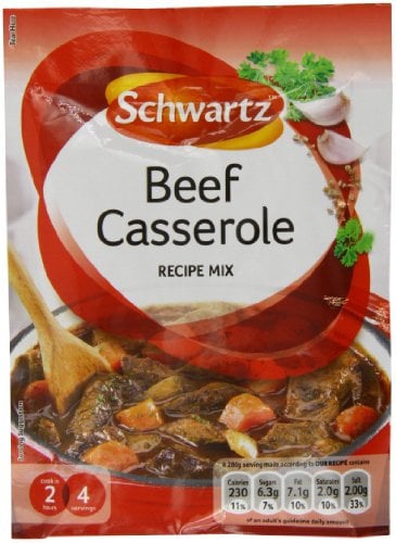 Schwartz Beef Casserole Mix 43 g (Pack of 12)