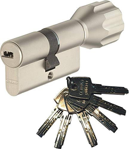 ABUS EC550 Profil-Knaufzylinder Länge Z60/K30mm 6 Schlüssel
