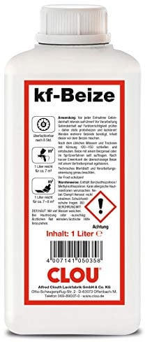 Clou KF beize – Noir – 2222 de 1000 ml/1 l. – Photo Est Un exemple