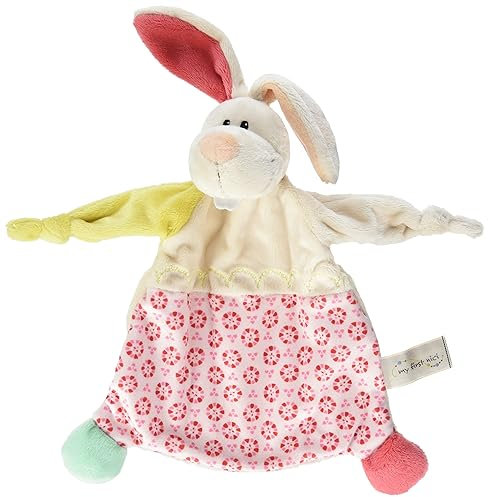 Nici 39243 Schmusetuch Hase, 25 x 25 cm