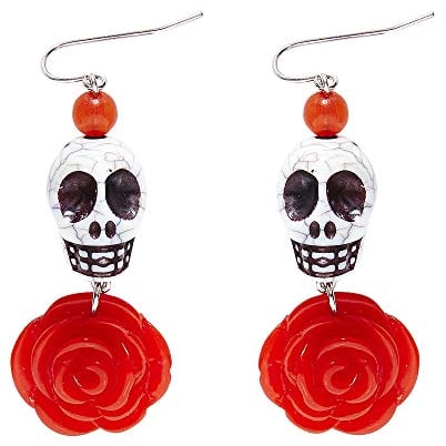 W WIDMANN MILANO Party Fashion 03506 - Ohrringe Dia de los Muertos