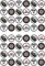 PRECUT Darts Cupcake Toppers, Dart Theme Mini Cake Decorations, Edible Dartboard Birthday Party Decoration 48 x 1.18 Inch 3cm (48)