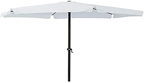 Linea Garden Friend o850003, sombrilla, diámetro de 3 x 2,4 MT, Blanco