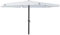 Linea Garden Friend Ombrellone ø 3 mt x 2,4 h mt Tondo Struttura in acciaio Con manovella Copertura in poliestere 160 gr/m² Bianco