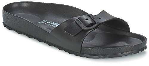 BIRKENSTOCK Madrid EVA, Damen Pantoletten, 41 EU, Schwarz Black