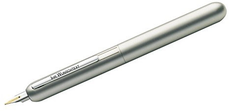 Lamy Füllhalter dialog 3 Palladium Modell 074, Feder F, inkl. Laser-Gravur