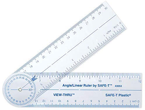 Learning Resources LER43054 SAFE-T WINKEL / LINEAR RULER