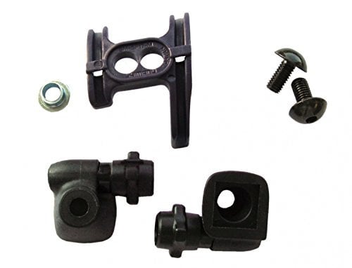 Shimano Unisex – Erwachsene Gegenhalter-2091197000 Gegenhalter Set, schwarz, One Size