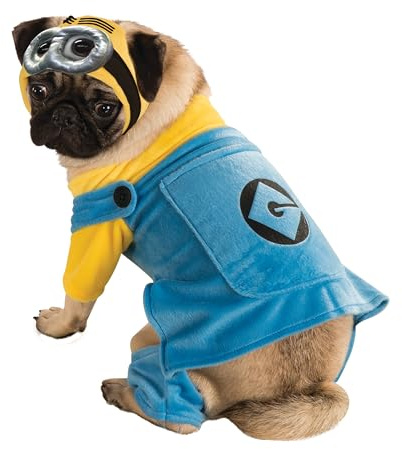 Despicable Me: Minion Pet Costume for for Dogs or Cats by Rubies, Large