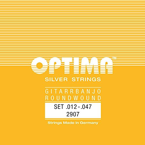 Optima 2906 - Banjo per chitarra Silver Strings, Loop End E-6