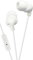 JVC HA-FR15-W-E Superior Sound Isolation In-Ear Kopfhörer mit Mikrofon und Fernbedienung, Weiß (weiß)