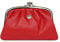 Hexagona - Porte-Monnaie - pour Femme - Collection Coconuts - Rouge - Cuir d’Agneau