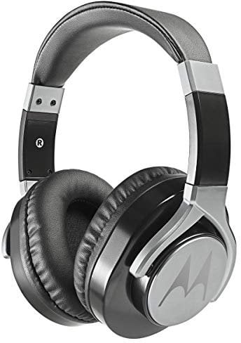 Motorola Lifestyle Pulse Max, Kabelgebundener On-Ear Kopfhörer, Klappbarer Stereo-Kopfhörer mit Freisprechfunktion und Rauschunterdrückung, Premium Design für erstklassigen Sound, Schwarz