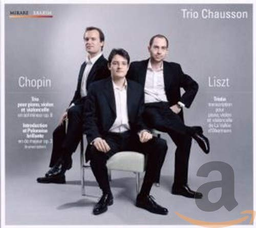 Chopin Piano Trio Op.8 / Introduction And Polonaise Brillante Op.3 (Transcribed For Piano Tri