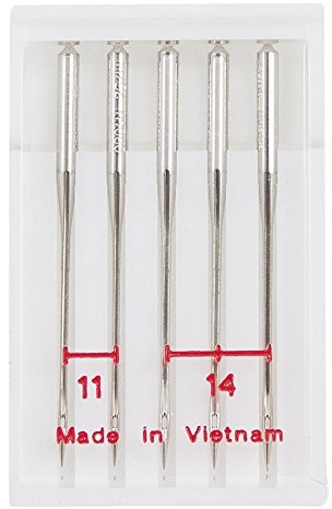 Janome Sortierte Overlocknadeln, Größe 11 und 14