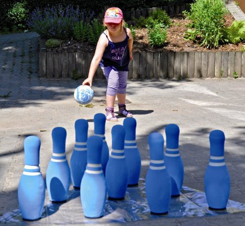 Bowling Kegel Kegelspiel Soft Kegelspiel 12 Set Top Qualität