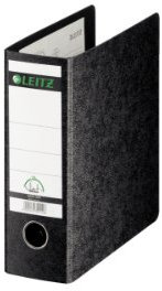 Leitz Board Lever Arch File Upright 77mm Spine A5 Black [Pack of 5]
