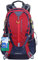EGOGO 30L Wasserdicht Wanderrucksack Camping Rucksack mit Regenschutz Laufen Radfahren im Freien S2310 (Rot)