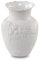 Goebel Kaiser Porzellan Flora Vase aus Biskuitporzellan, in der Farbe Weiß, Maße: 11 x 8,5cm, 14-000-55-8