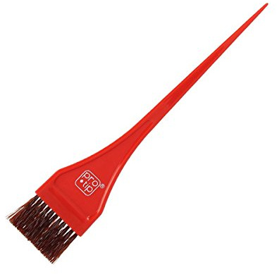 Pro-Tip Crimped Nylon Bristle Tint Brush, Red PROTTB022R