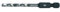 FISCH Holzspiralbohrer mit 1/4 Zoll Bit Aufnahme Bohrer 4 mm, 013BE0400