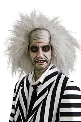 Costumes For All Occasions Beetlejuice Percke fr Erwachsene, Synthetisches Haar, Percke, 78737031, 1981438031