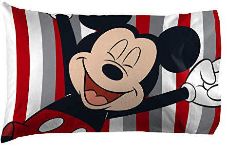 Jay Franco Disney Minnie Mouse XOXO Kids Super Soft Double-Sided 1 Pack Pillowcase (Official Disney Product)